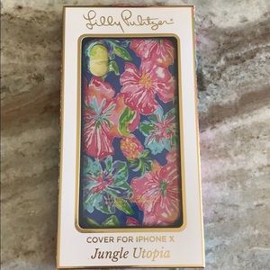 Lily Pulitzer iPhone X case